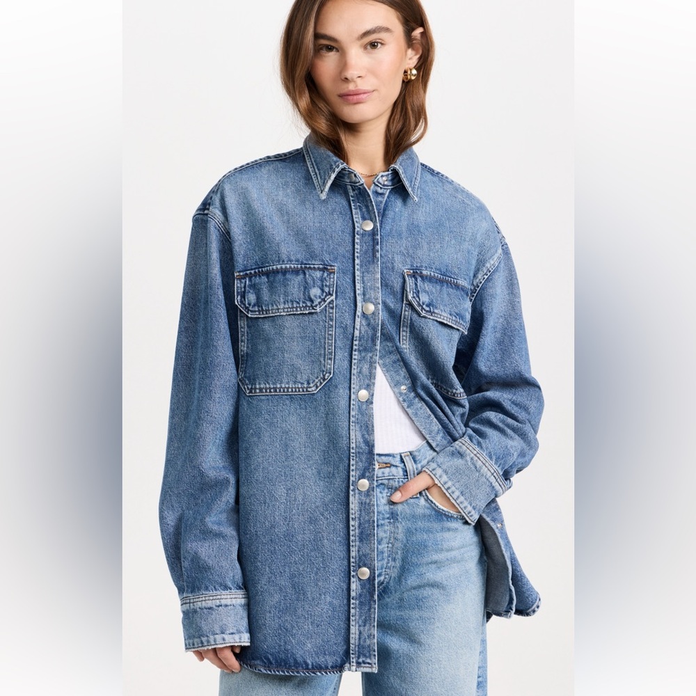 Agolde denim shirt